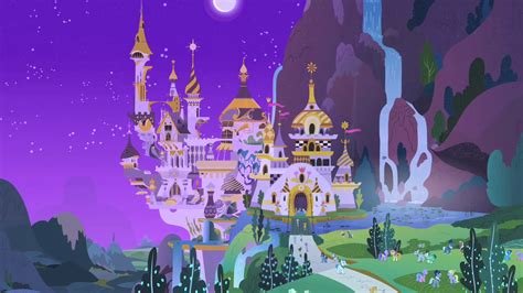 mlp canterlot castle